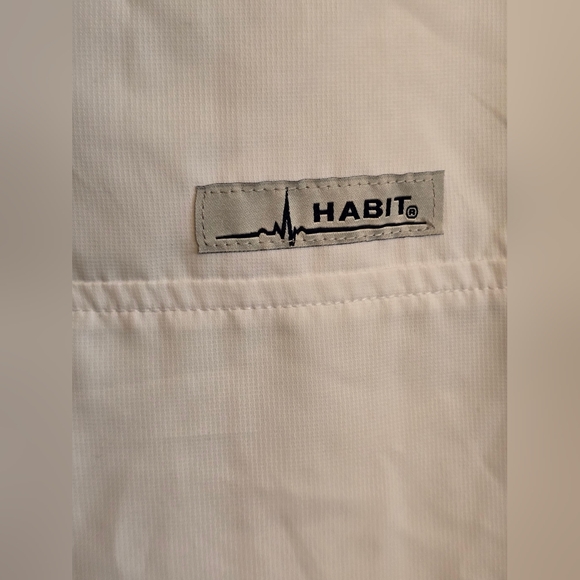 HABIT mens Belcoast Long Sleeve River Guide Fishing Shirt - Picture 4 of 5